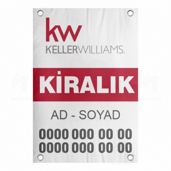 30x40 Vinil Branda Kiralk KW Keller Williams Afii