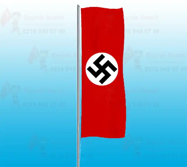 Nazi Dikey Gönder Bayrakları ve Flamaları