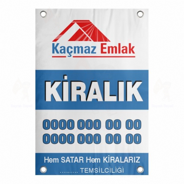 65x100 Vinil Branda Kamaz Emlak Kiralk Afii Satn al