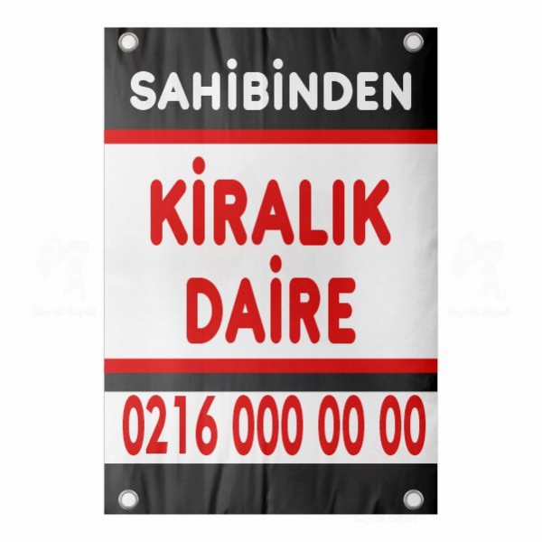 65x100 Vinil Branda Sahibinden Kiralk Daire Afii retimi ve sat Fiyat