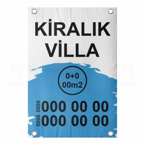 80x120 Vinil Branda Kiralk Villa Afii Kalitesi