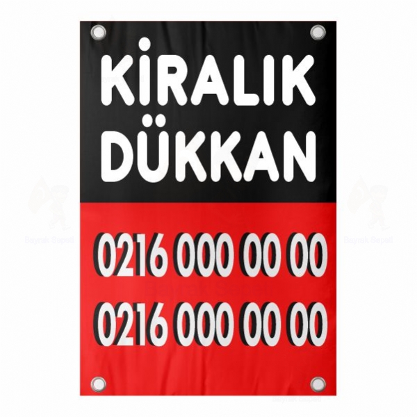 80x150 Vinil Branda Kiralk Dkkan Afii