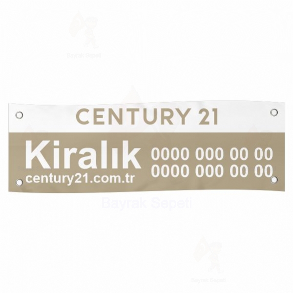 80x300 Vinil Branda Kiralk Century21 Afileri zellikleri