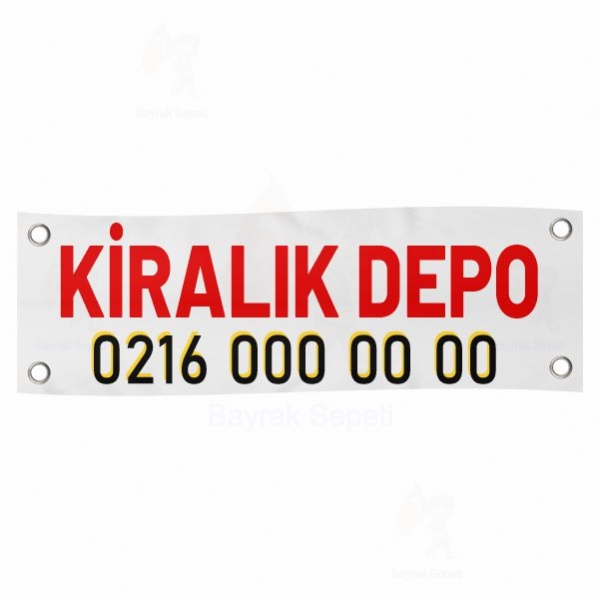 80x400 Vinil Branda Kiralk Depo Afileri