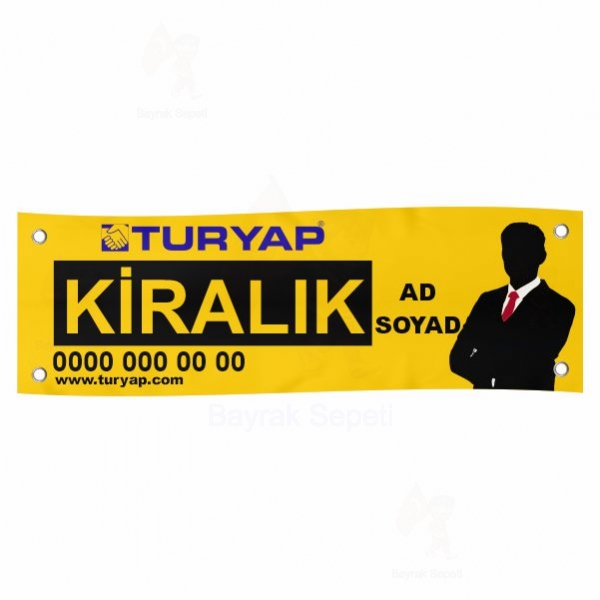 80x450 Vinil Branda Kiralk Turyap Afileri imalat