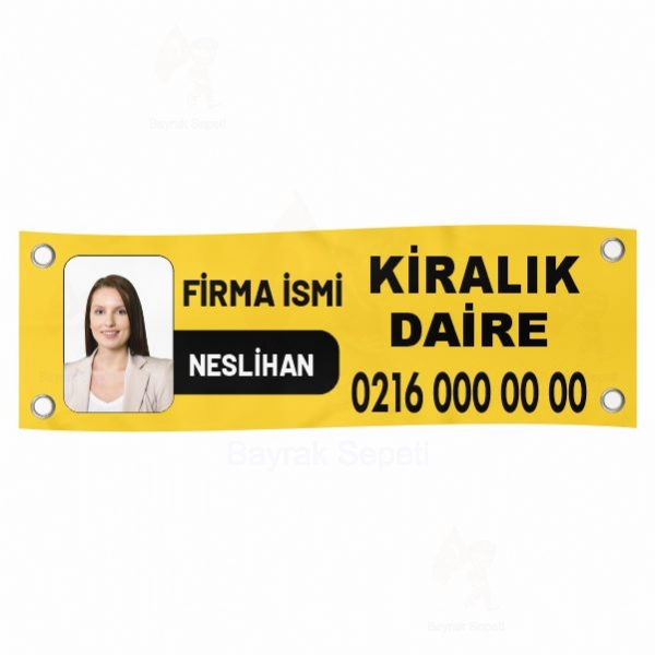 Kaliteli 80x500 Vinil Branda Kiralk Daire Afileri Nerede Sat Modelleri