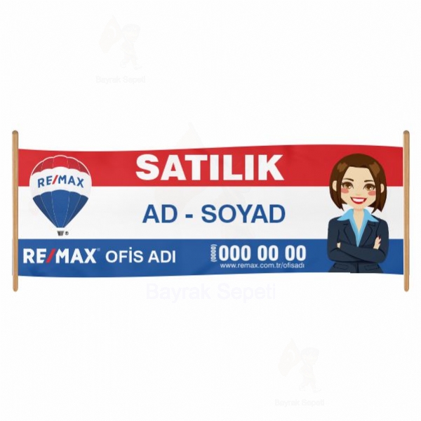 80x500 Vinil Branda Satlk Remax Afileri Yapan Firmalar Satn al