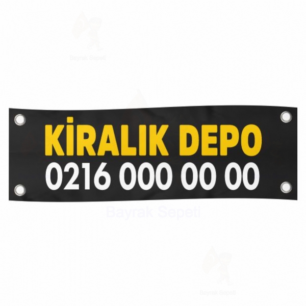 80x600 Vinil Branda Kiralk Depo Afileri