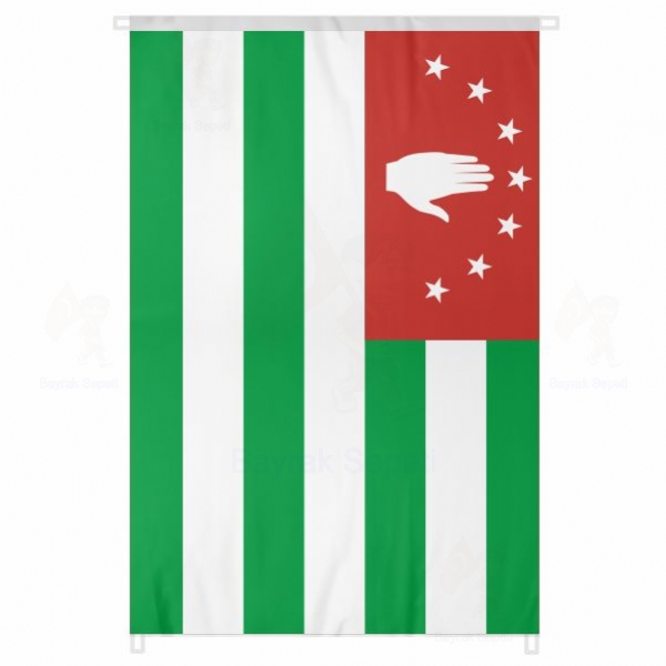 Abhazya Bina Cephesi Bayraklar