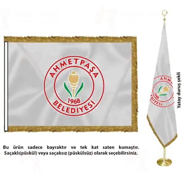 Ahmetpaa Belediyesi Saten Kuma Makam Bayra