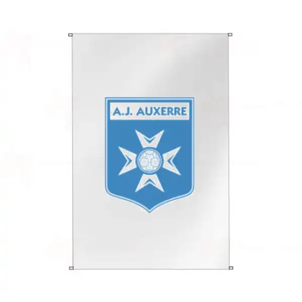 Aj Auxerre Bina Cephesi Bayraklar