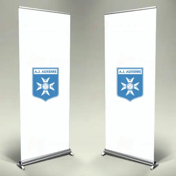 Aj Auxerre Roll Up ve Banner