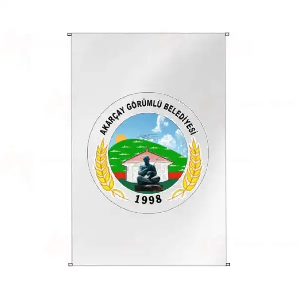Akaray Grml Belediyesi Bina Cephesi Bayraklar