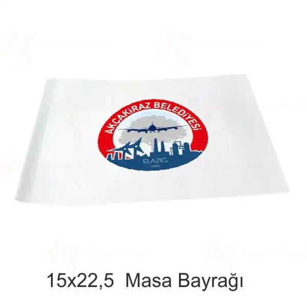 Akakiraz Belediyesi Masa Bayraklar