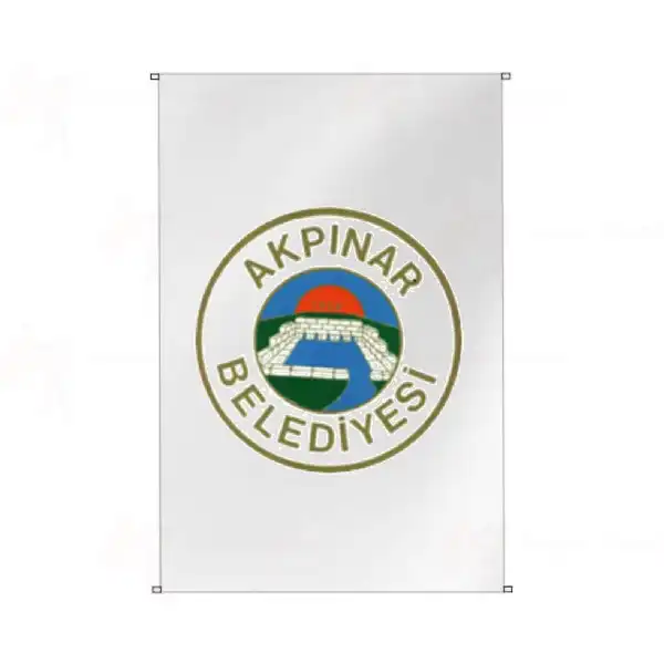 Akpnar Belediyesi Bina Cephesi Bayraklar