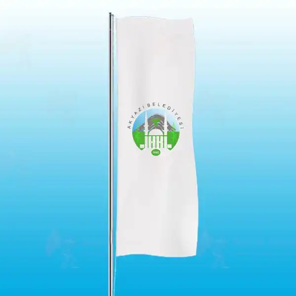 Akyaz Belediyesi Dikey Gnder Bayraklar
