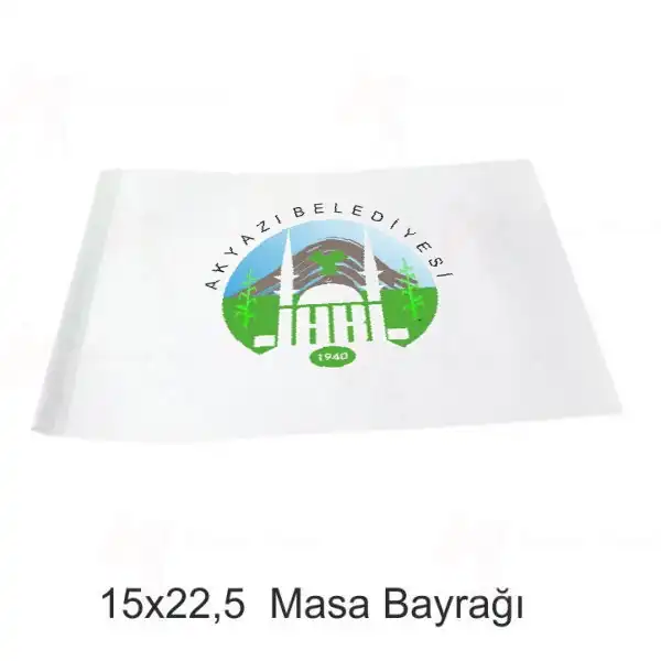 Akyaz Belediyesi Masa Bayraklar