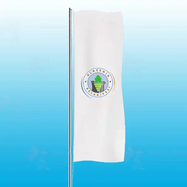 Alaşehir Belediyesi Dikey Gönder Bayrakları