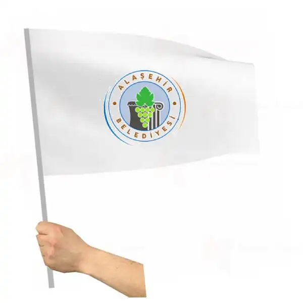Alaşehir Belediyesi Sopalı Bayraklar