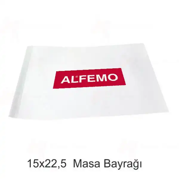 Alfemo Masa Bayrakları