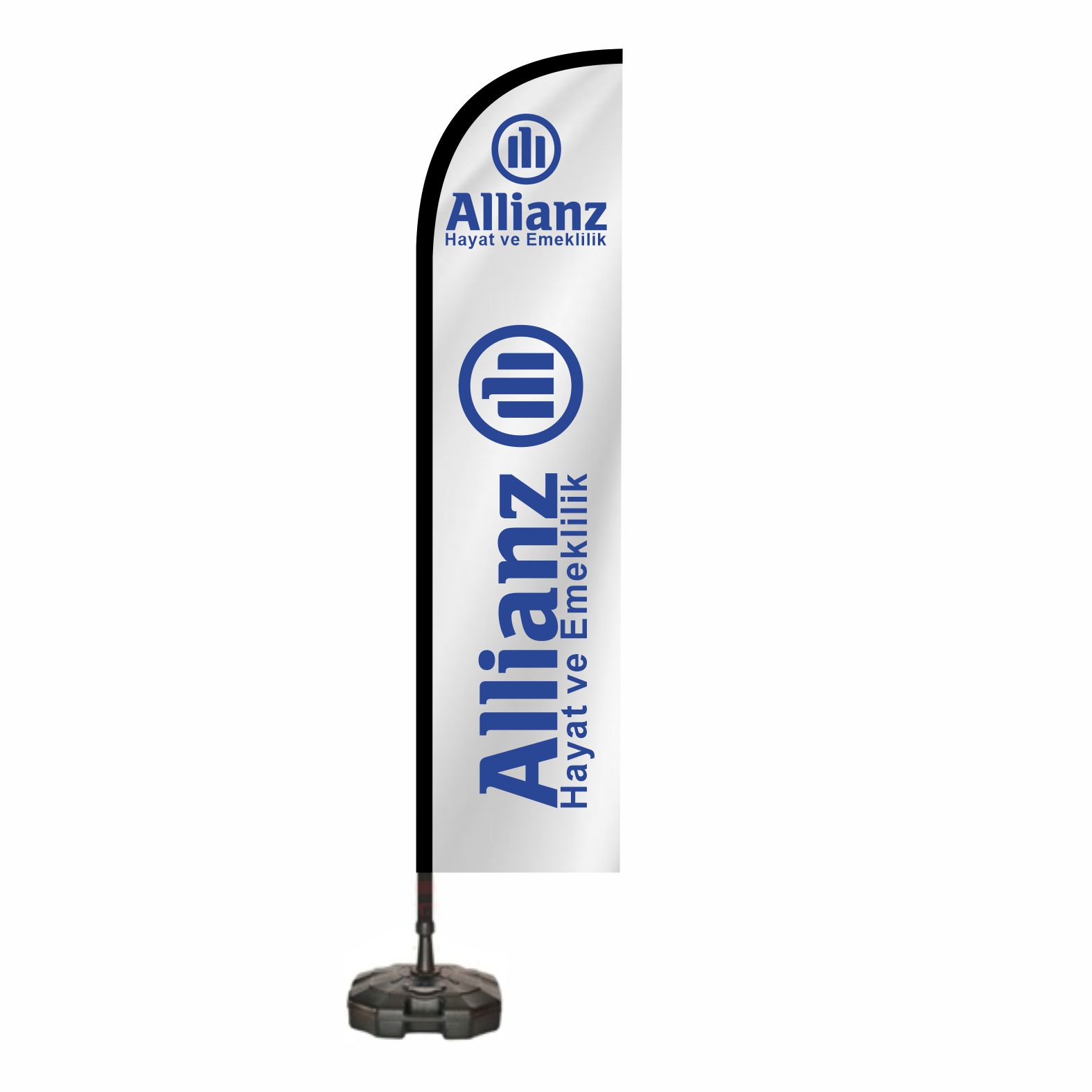 Allianz Hayat Emeklilik Reklam Bayraklar
