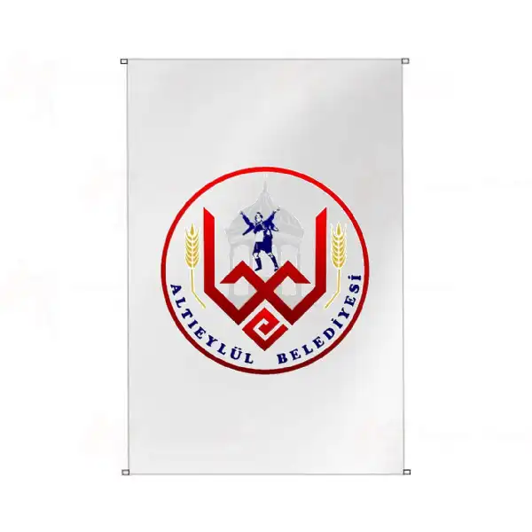 Altıeylül Belediyesi Bina Cephesi Bayrakları