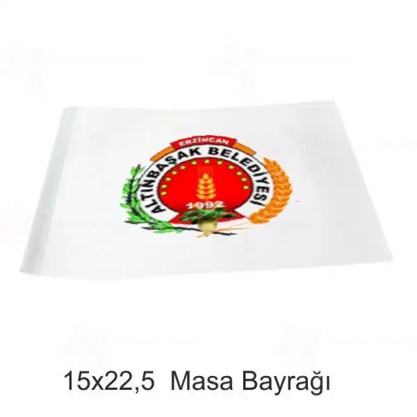 Altnbaak Belediyesi Masa Bayraklar Sat