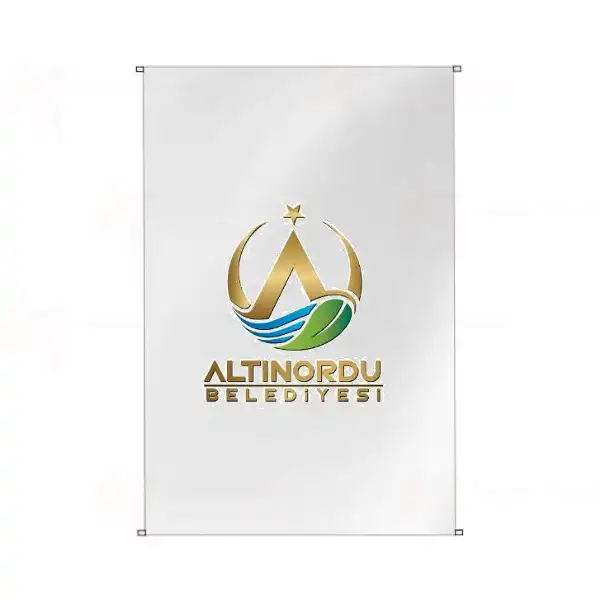 Altnordu Belediyesi Bina Cephesi Bayraklar