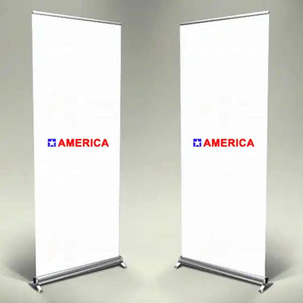 America Roll Up ve Banner