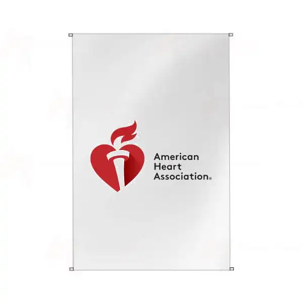 American Heart Association Bina Cephesi Bayrak Sat Yeri