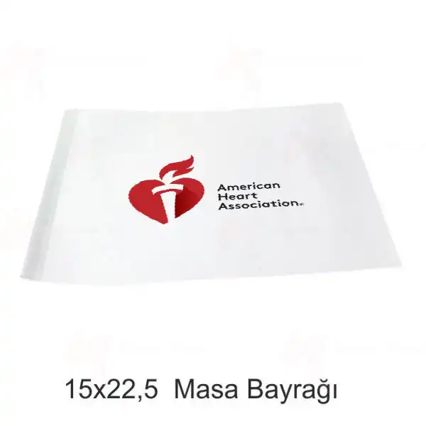 American Heart Association Masa Bayraklar Sat