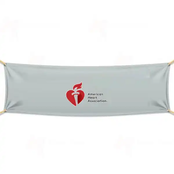 American Heart Association Pankartlar ve Afiler Tasarm