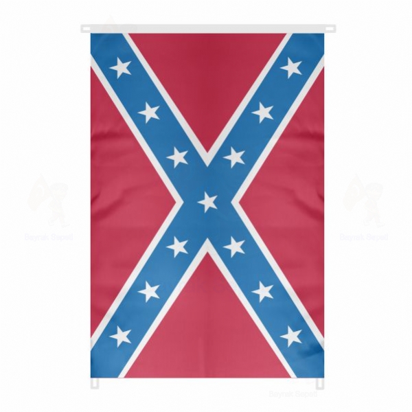 Amerika Konfedere Devletleri Bina Cephesi Bayrak Resmi