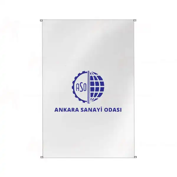 Ankara Sanayi Odas Bina Cephesi Bayraklar