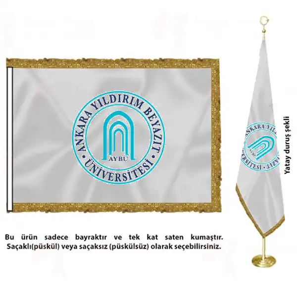 Ankara Yldrm Beyazt niversitesi Saten Kuma Makam Bayra Sat