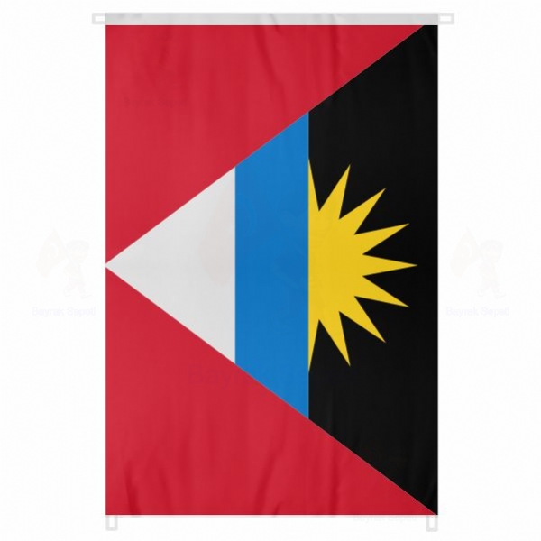 Antigua ve Barbuda Bina Cephesi Bayraklar