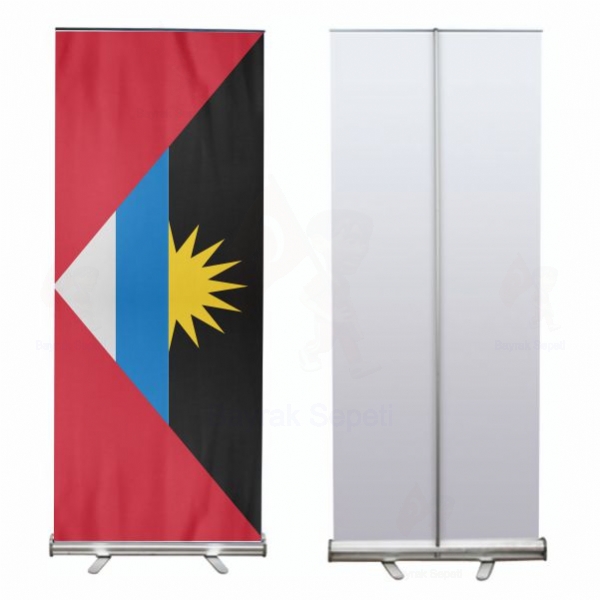 Antigua ve Barbuda Roll Up ve Banner