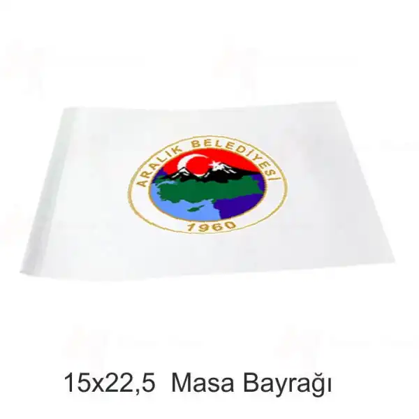 Aralk Belediyesi Masa Bayraklar