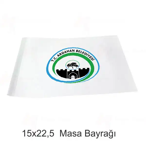 Ardahan Belediyesi Masa Bayraklar