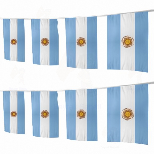 Arjantin pe Dizili Ssleme Bayraklar