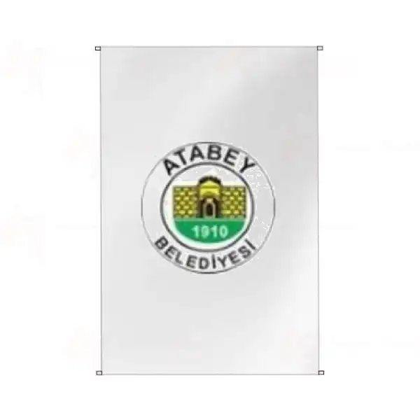 Atabey Belediyesi Bina Cephesi Bayrak reticileri