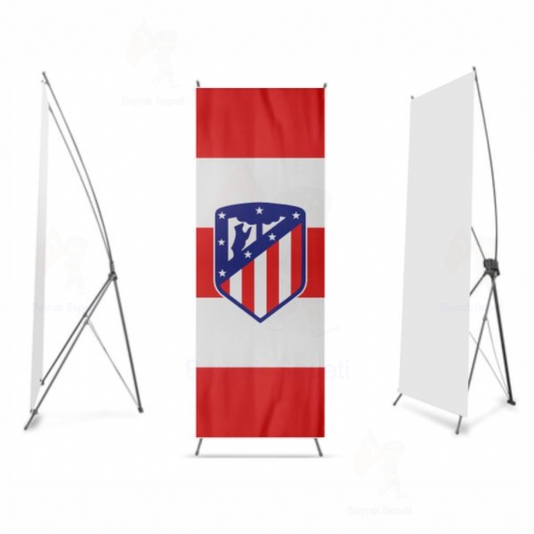 Atletico Madrid X Banner Bask Ebatlar