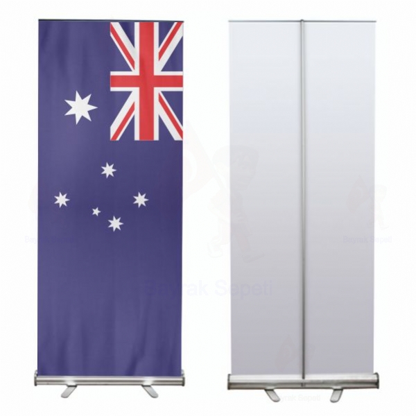 Avustralya Roll Up ve Banner