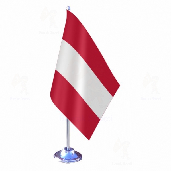 Avusturya Tekli Masa Bayraklar