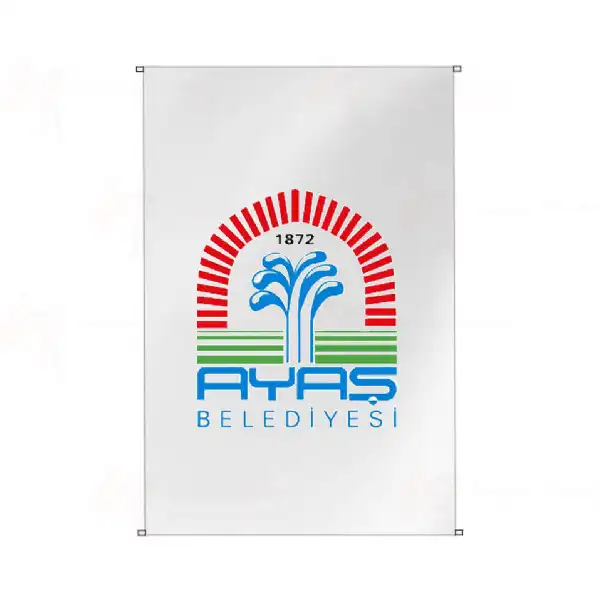 Aya Belediyesi Bina Cephesi Bayraklar
