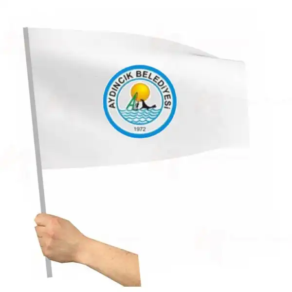 Aydıncık Belediyesi Sopalı Bayraklar