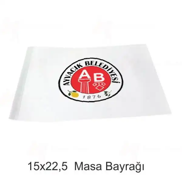 Ayvack Belediyesi Masa Bayraklar