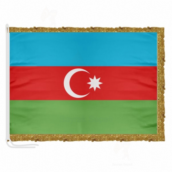 Azerbaycan Saten Kuma Makam Bayra