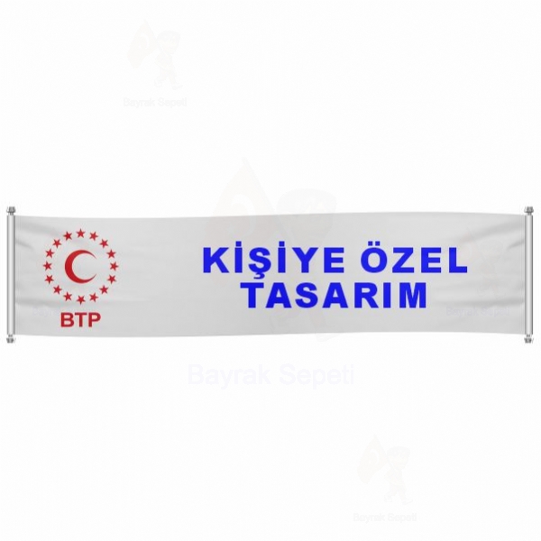 Bamsz Trkiye Partisi Pankartlar ve Afi Resmi