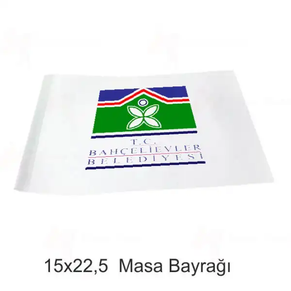 Bahelievler Belediyesi Masa Bayraklar
